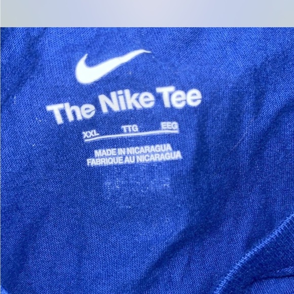 Nike Blue Graphic Tee - Picture 3 of 3
